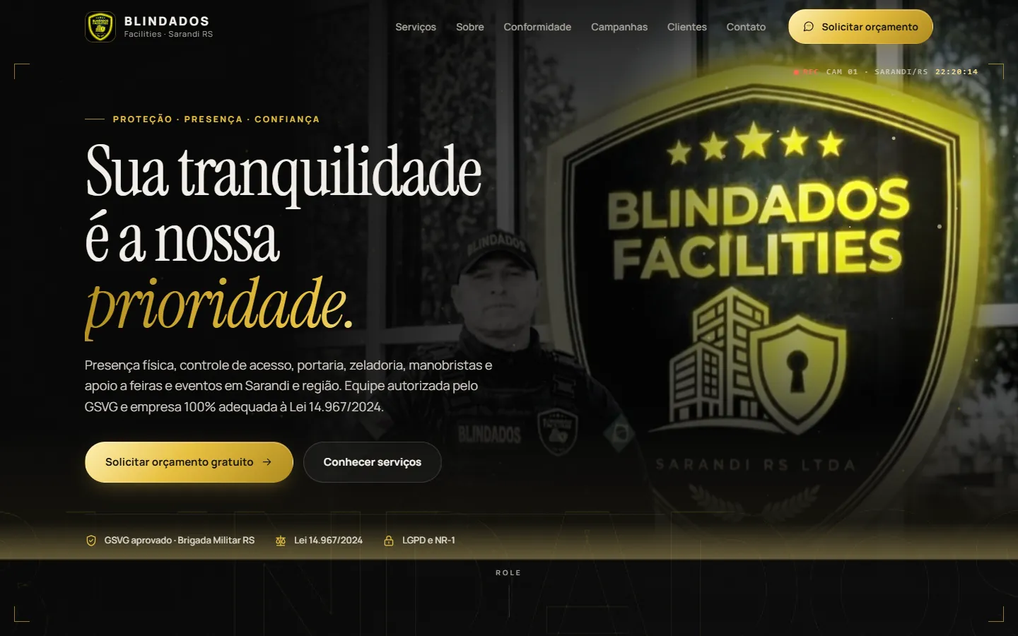 Blindados Facilities