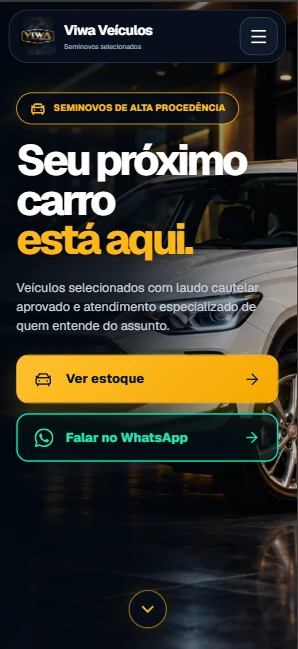 Viwa Veículos, tela 4